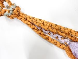 正絹　手組帯締め